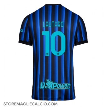 Inter Milan Lautaro Martinez #10 Maglia Gara Casa Repliche 2025-26